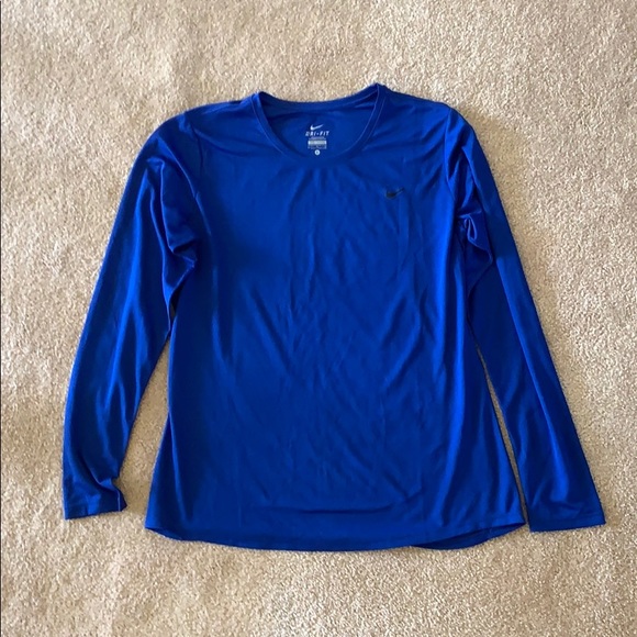 royal blue nike long sleeve